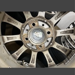 Weds JOKER 14インチ 4.5J オフセット45 PCD100 4穴 BRIDGESTONE VRX2 2019年 溝6mm付き　４本セットの画像