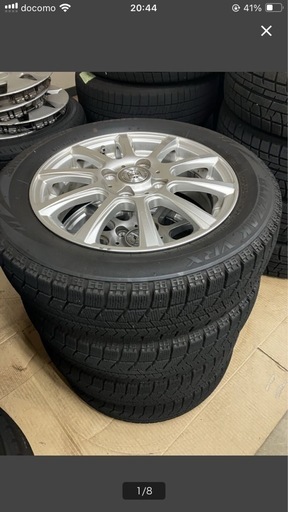 Weds JOKER 14インチ 4.5J オフセット45 PCD100 4穴 BRIDGESTONE VRX2 2019年 溝6mm付き　４本セット