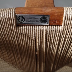 極美品・希少【ヴィンテージ 70年代 yチェア】オーク ペーパーコード新品の画像