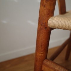 極美品・希少【ヴィンテージ 70年代 yチェア】オーク ペーパーコード新品の画像