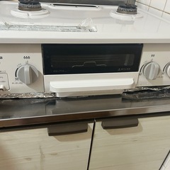 パロマ　ガスコンロ　ホワイトの画像