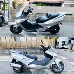 ホンダフォルツァMF06 バッテリー新品♪黒銀カラーで大人お洒落な一台😊の画像