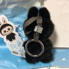 R ラブブ イニシャル アルファベット キーホルダー ぬいぐるみペンダントの画像
