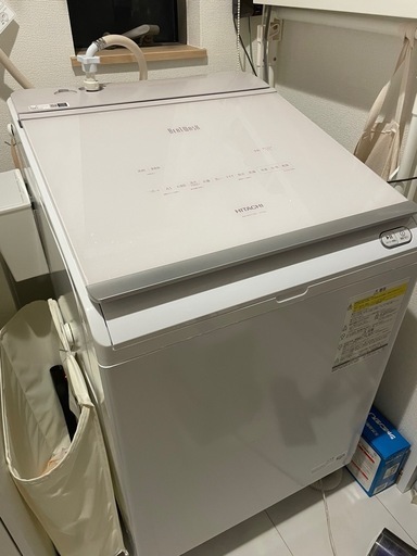 洗濯乾燥機12kg/6kg　日立　BEAT WASH