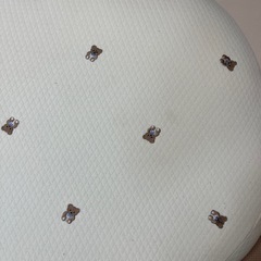 rototoクッション(エアメッシュ) リボンテディ柄　の画像