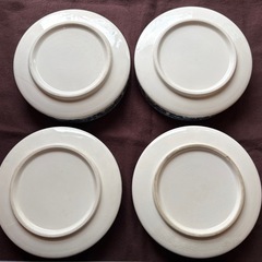 和食器　ぶどう柄　中鉢　4枚まとめの画像