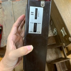 昭和レトロ 「ALMIGHTY」防災用ラジオ/ライト付きの画像