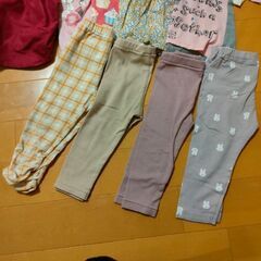 女の子向き春秋８０サイズセットの画像