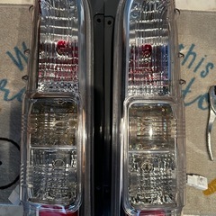 ハイエース　クリアテールレンズ　テールライトの画像