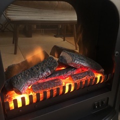 商談成立いたしました^_^美品ディンプレックス焚き火暖炉の電気ヒーター☆の画像