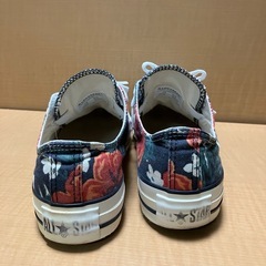 コンバース オールスター スニーカー 花柄 ローカット　1の画像