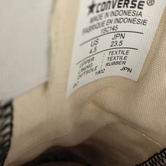 コンバース オールスター スニーカー 花柄 ローカット　1の画像