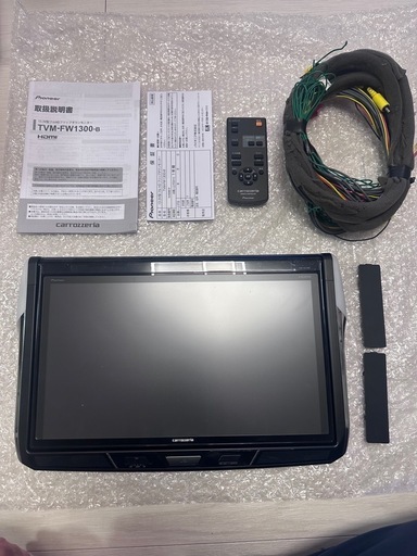 carrozzeria(カロッツェリア)　13.3型　フリップダウンモニター　TVM-FW1300-B