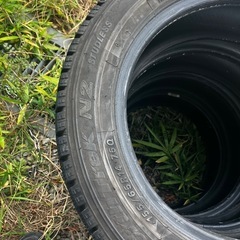 155/65R14 スタッドレスタイヤ オートバックス ノーストレック　４本　溝6mm程度の画像