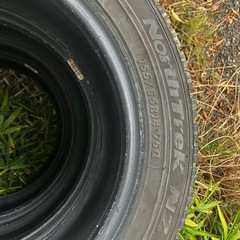 155/65R14 スタッドレスタイヤ オートバックス ノーストレック　４本　溝6mm程度の画像