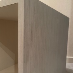 カラーボックス　40cm ×40㎝　白木目　ホワイトの画像