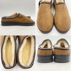 【未使用】EMU Australia エミュ Platinum Outback Scuff ムートン クロッグ サンダル W9/26cm Chestnut WP11874 レディースの画像