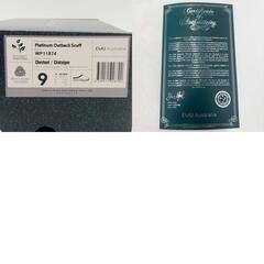 【未使用】EMU Australia エミュ Platinum Outback Scuff ムートン クロッグ サンダル W9/26cm Chestnut WP11874 レディースの画像