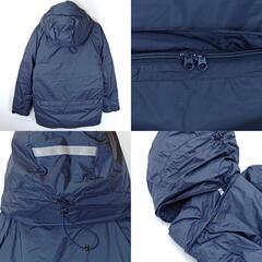 【未使用】ナンガ Blue Snow White 別注 オリジナル ダウン ジャケット L ネイビー E1AB07G5 メンズ NANGAの画像