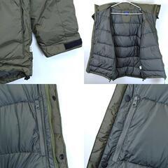 【未使用】ナンガ Blue Snow White 別注 オリジナル ダウン ジャケット XL カーキ E1AB10H5 メンズ NANGAの画像