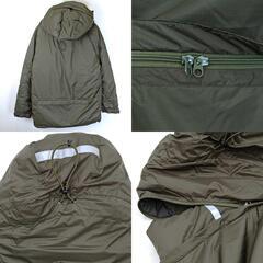 【未使用】ナンガ Blue Snow White 別注 オリジナル ダウン ジャケット XL カーキ E1AB10H5 メンズ NANGAの画像