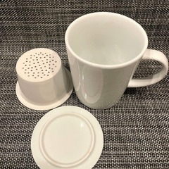 茶こし付きマグカップの画像