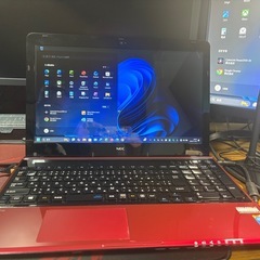 NEC ノートパソコン Windows11 25H2 CPU i7-4710MQ メモリ8GB SSD256GB+HDD1TB Blu-ray Office2021の画像