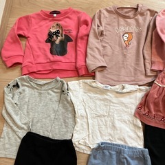 90㎝　女の子　冬服の画像