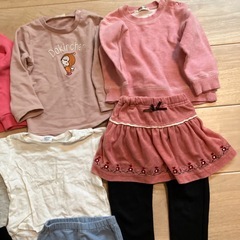 90㎝　女の子　冬服の画像