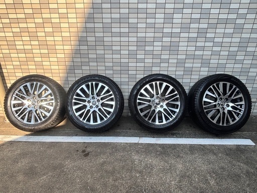 【美品】ブリザックVRX2 235/50R18 アルファード ヴェルファイア　トヨタ純正アルミ18インチ