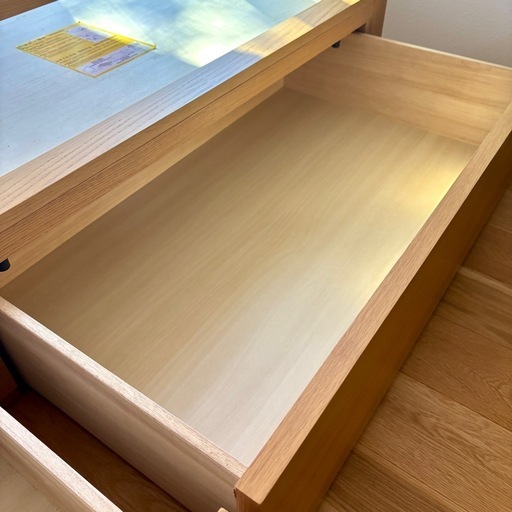 無印良品　収納ベッド　シングル　
