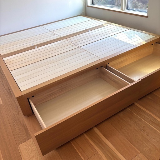 無印良品　収納ベッド　シングル　