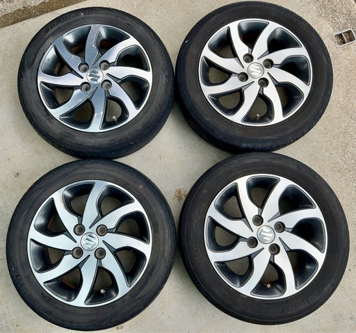 スズキ純正ホイール パレットSW 14×4.5J オフセット+50 軽自動車