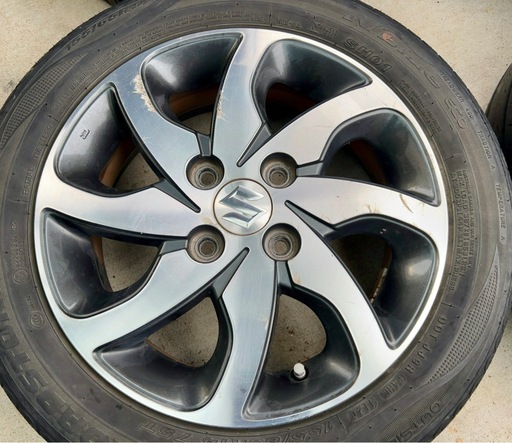 スズキ純正ホイール パレットSW 14×4.5J オフセット+50 軽自動車