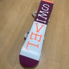 【超美品/ほぼ未使用】SWIVEL SILK スノーボード　レディースの画像