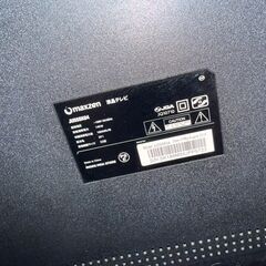 50インチテレビ MAXZEN 4K対応液晶テレビ JU50SK04 マクスゼン　バックライト切れの画像