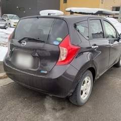 【まだ決まってません】低燃費　日産ノート　85000キロ　冬タイヤ　冬ワイパー　禁煙車の画像