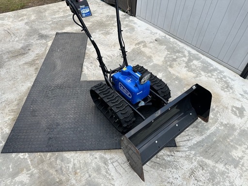 12月末まで掲載 除雪機　オスーノ ER-801 バッテリー新品