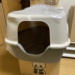 猫のトイレの画像