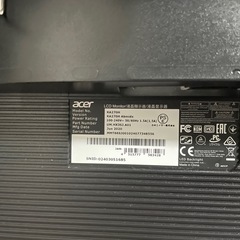acer モニターの画像