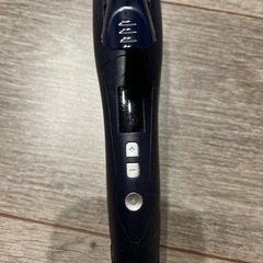 SALONIA サロニア 2WAY ストレート カール ヘアアイロン コテ　ネイビーの画像