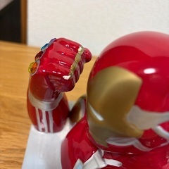 アイアンマン　貯金箱の画像