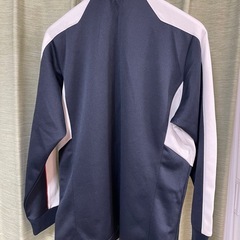 ナイキ NIKE ジャージ トラックジャケット ネイビー トレーニング スポーツ　サイズL 紺　刺繍の画像