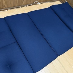 ニトリ フロアソファ（リクライニング・フラット可）受け渡し歓迎の画像