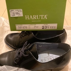 【11/29まで】HARUTA｜ローファー　SF470 クロ 23.5cm EEE　の画像
