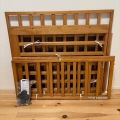 【お譲り決定しました。】カトージ　ベビーベッドの画像