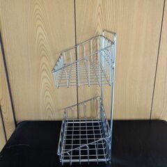 キッチンステンレス棚　中古の画像