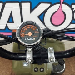 ★カスタム車 即乗りOK！　ホンダ　ズーマーFI　ZOOMER　AF58　セル1発・実動車　自賠責保険付き　ロンホイ　ビームスマフラー　原付　バイクの画像