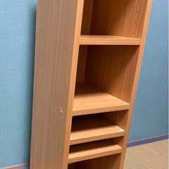 木製　カラーボックスの画像