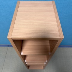 木製　カラーボックスの画像